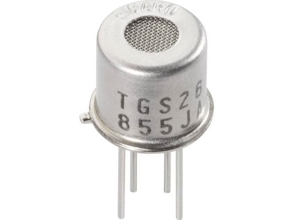 Figaro TGS-2610 gassensor, for gasser: alkohol, metan, propan, isobutan (Ø x H) 9.2 mm x 7.8 mm