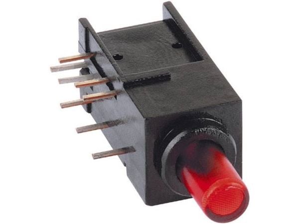 Mentor R-T painike 60 V DC/AC 0,5 A 2 x On/(On) Kosketus vihreä 1 kpl Mentor R-T painike 60 V DC/AC 0,5 A 2 x On/(On) Kosketus vihreä 1 kpl