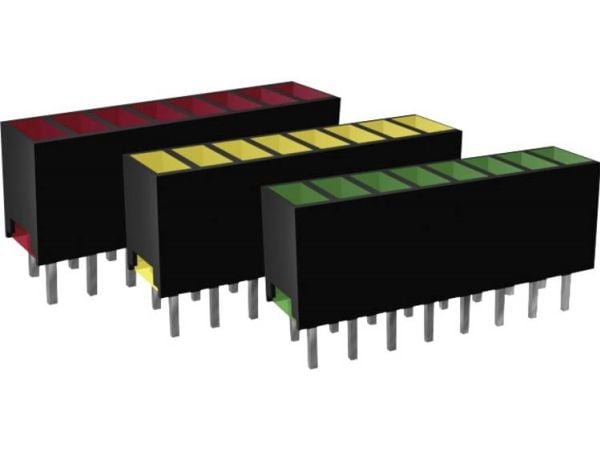 Signal Construct ZAQS 0827 LED-list 8x grønn (L x B x H) 20 x 7 x 4 mm