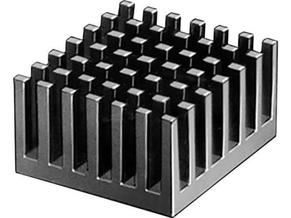 Fischer Elektronik ICK PGA 14 X 14 X 12 Kylelement 9,8 K/W (L x B x H) 36 x 36 x 12,3 mm