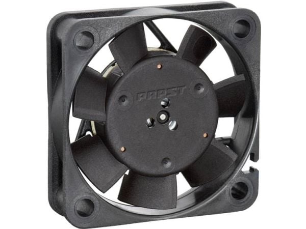 ebm-papst 412F, Vifte, 4 cm, 5400 RPM, 8 m³/t, Sort