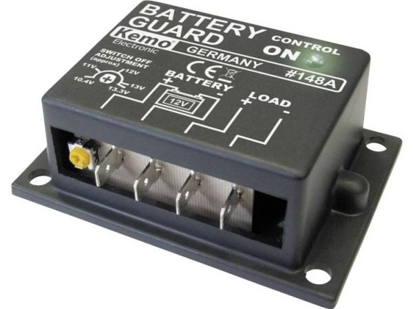 Kemo M148A batteriovervåking utladningsbeskyttelse 12 V/DC