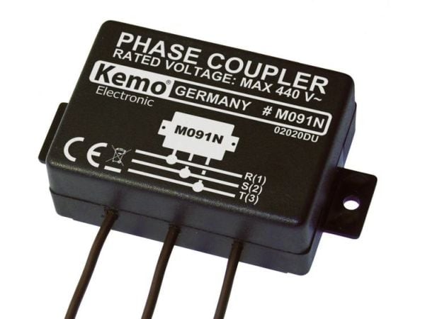 Kemo Powerline M091N Vaihekytkentämoduuli Tulojännite (alue): 400 V/AC (max.)