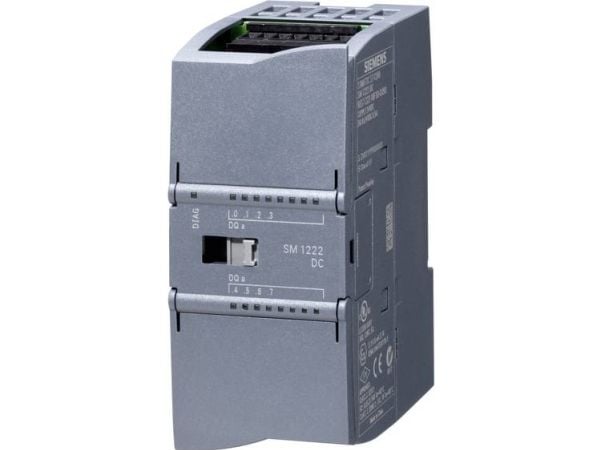 Siemens 6ES7222-1BH32-0XB0, Digitalt, Utgang (signal), 16 kanaler, 16 kanaler, 24 V, Sort