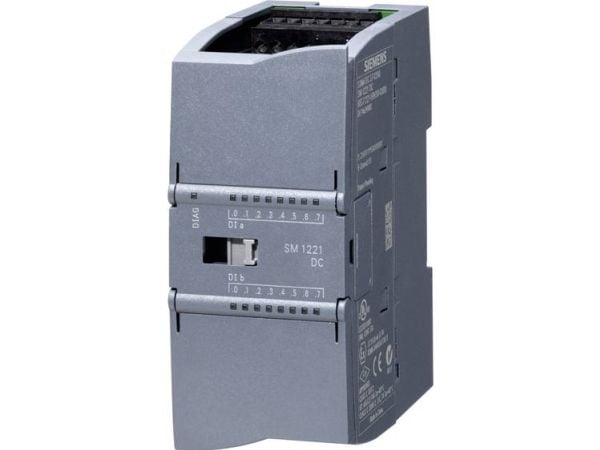 Siemens 6ES7221-1BH32-0XB0, Digitalt, Inngang, 16 kanaler, Kildekanal, 16 kanaler, Systemeffekt
