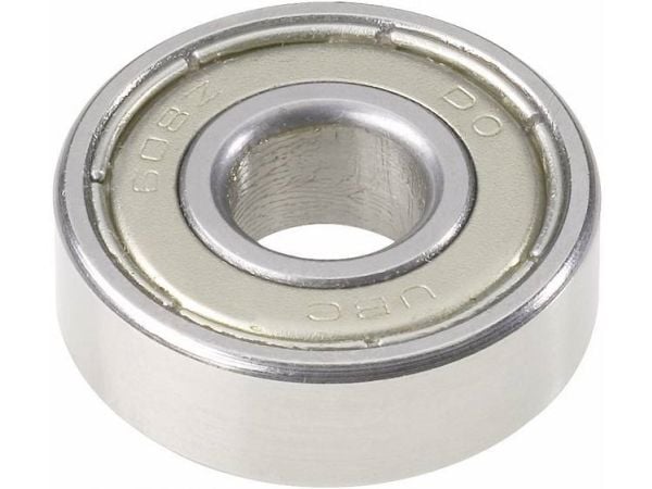 UBC Laakeri 627 2Z Pallomainen liukulaakeri radiaalinen Poran halkaisija 7 mm Ulkohalkaisija 22 mm Nopeus (max) 30000 rpm