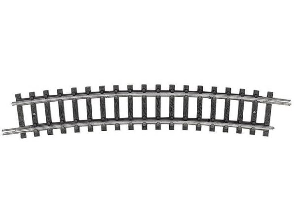 T14927 N Minitrix bøyd spor 15° 362,6 mm