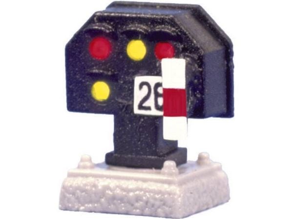 Viessmann Modelltechnik 4018A H0 lyssignal - lav sperresignal - byggesett DB