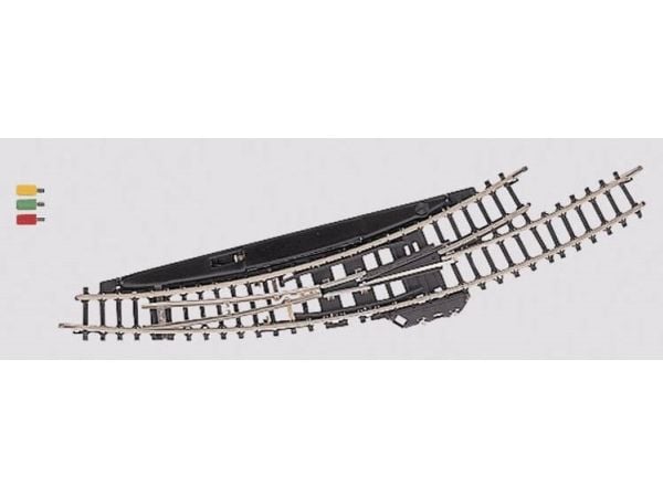 Märklin Electric Left Curved Turnout, 15 år, Svart, Gult