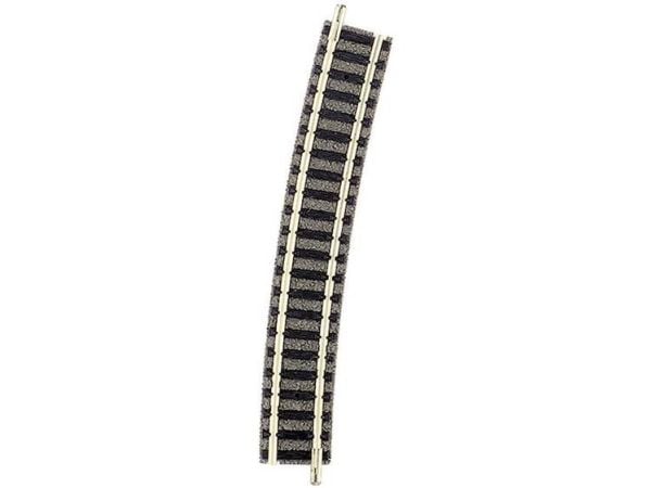9131 N Fleischmann piccolo (painolastilla) Taipunut raide 15 ° 396,4 mm