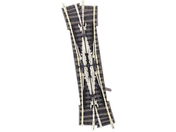 Fleischmann Piccolo 9184 N (med ballast) dobbelt kryssende sporveksel, venstre 111 mm 15° 430 mm (N-spor)