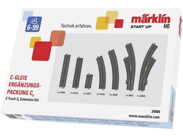 Märklin 24904, HO (1:87), Gutt/jente, 15 år, Grå, Modelljernbane/tog, 16,5 mm