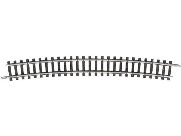 Minitrix skinne T14928 N, buet spor 15° 526,2 mm