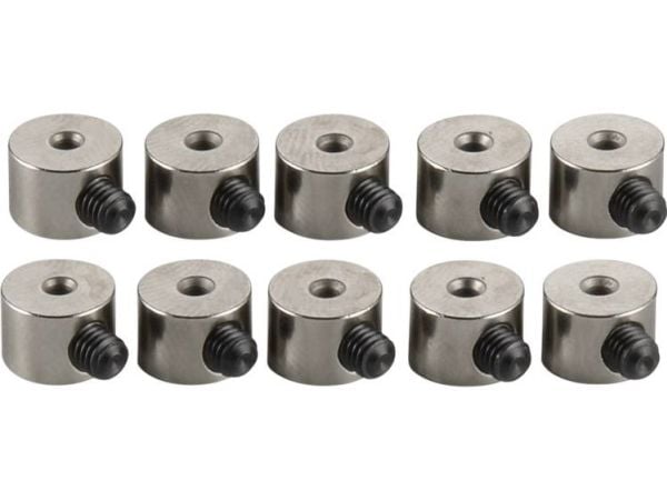 Modelcraft Cursor Passer innstillingsringklemmer for aksel 1,5 mm (utvendig diameter 7 mm) tykkelse 5 mm – 10 stk