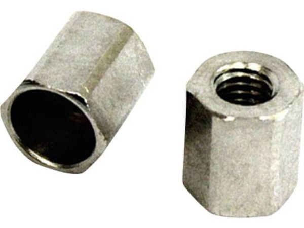Famotec 224510 gaffelhode sikringsmutter M3 stål, 5 stk