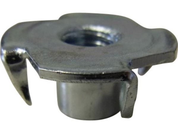 TOOLCRAFT 226769 intrycksmuttrar M6 stål, 10 st
