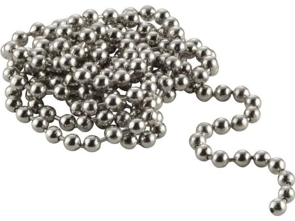 Modelcraft messinkinen palloketju 1000 mm 3,6 mm 1 kpl