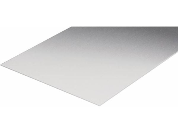 Aluminiumplate (L x B) 400 x 200 mm, 3 mm, 1 stk
