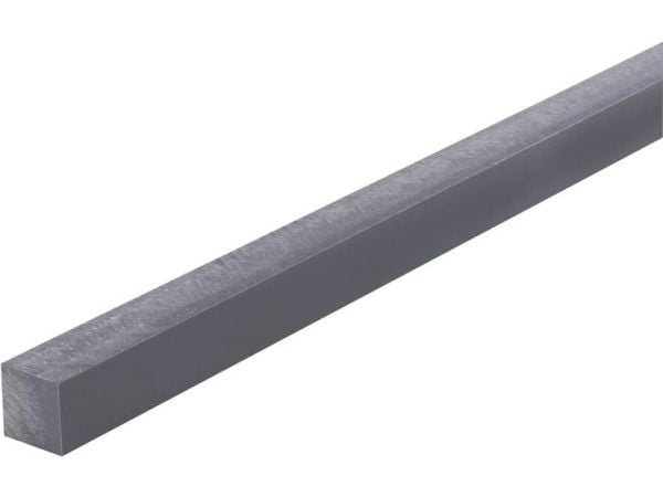 Reely PVC firkantprofil (L x B x H) 500 x 15 x 15 mm (230037)