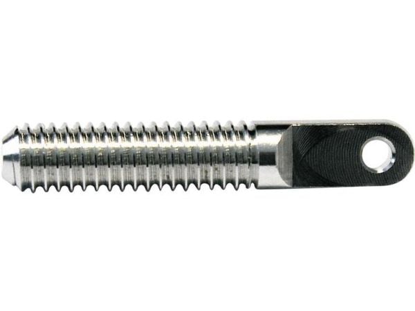 Modelcraft 11590/RA-40 aluminium øyebolt med utvendig gjenge M4 23 mm (4 stk)