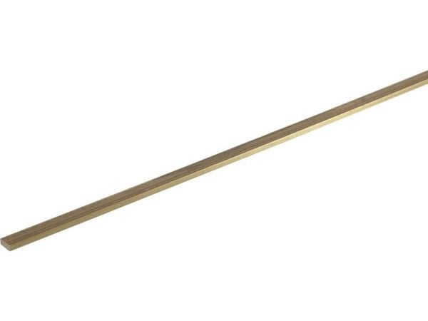 Messing Flat Profil (L x B x H) 500 x 15 x 3 mm 1 stk.