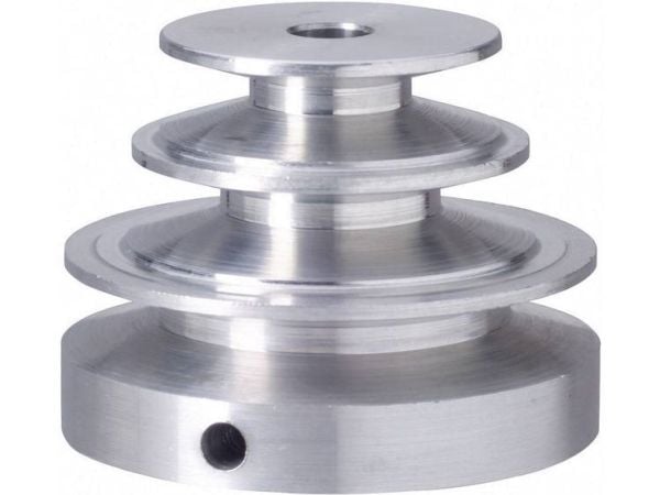 Reely aluminium kileremskive - boringdiameter: 6 mm