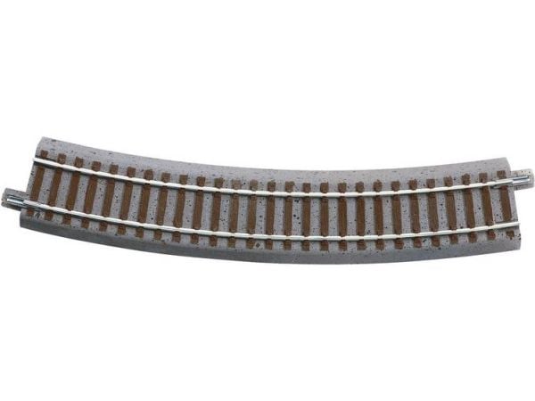 H0 Roco geoLINE (med ballast) 61122 buet spor 6 stk