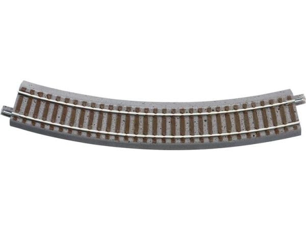 H0 Roco geoLINE (med ballast) 61123 buet spor 6 stk