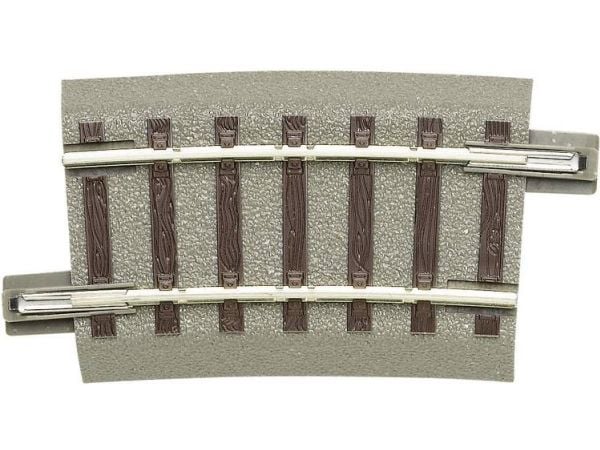 H0 Roco geoLINE (med ballast) 61130 buet spor 6 stk