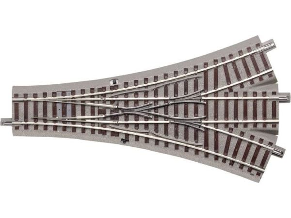 H0 Roco geoLINE (med ballast) 61160 tremanns sporveksel 1 stk