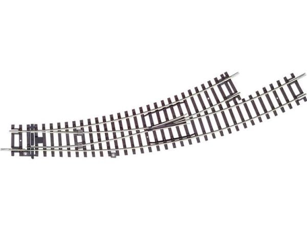 H0 Piko A-spor 55227 kurveskifter, venstre, 1 stk