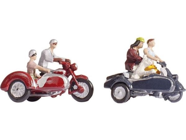 NOCH Motorcyclists, HO (1:87), Monivärinen