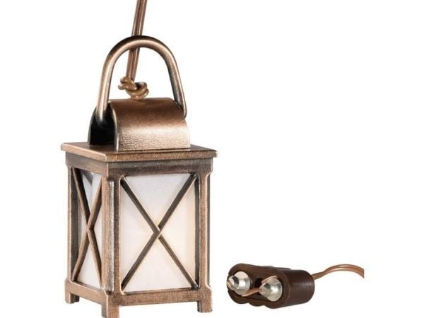 Kahlert Licht 20633 Krybbelampe 3.5 V Med belysning, Bruneret
