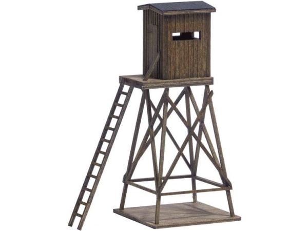 Busch 1496 H0 skyvetårn i ekte tre byggesett