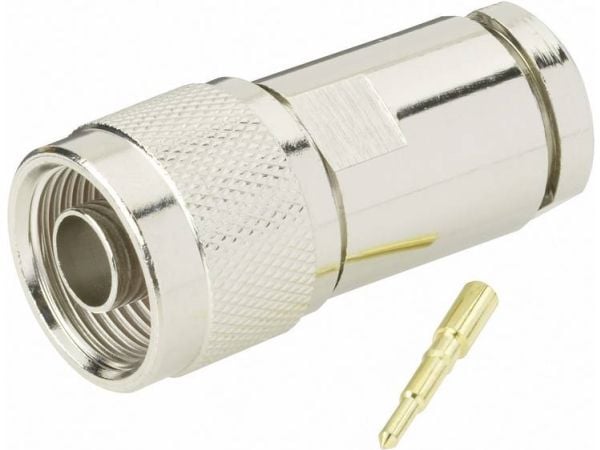 BKL Electronic 404060, N-jakkiliitin, Naaras/naaras, 50 O, Hopea, 0,033 g