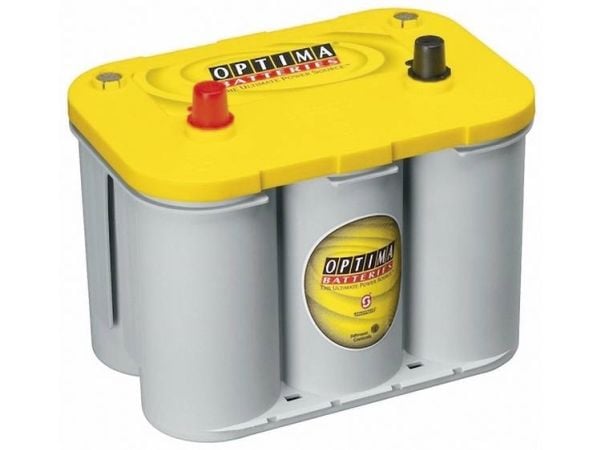 Optima Batteries YTS4.2 blybatteri 12 V 55 Ah Blyfleece (B x H x T) 254 x 200 x 175 mm konuspol vedlikeholdsfritt