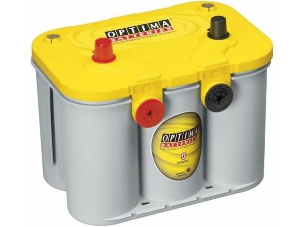 Optima Batteries YTU4.2 blybatteri 12 V 55 Ah Blyfleece (B x H x D) 254 x 200 x 175 mm konuspol, M5 skrue tilkobling vedlikeholdsfri