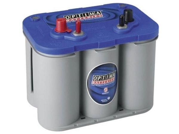 Optima Batteries BTDC4.2 blybatteri 12 V 55 Ah Blyfleece, konuspol M5, vedlikeholdsfritt