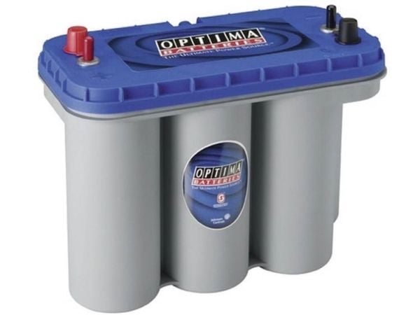 Optima Batteries BTDC5.5 blybatteri 12 V 75 Ah (B x H x D) 325 x 238 x 165 mm konuspol, M5 skrutilkobling vedlikeholdsfritt