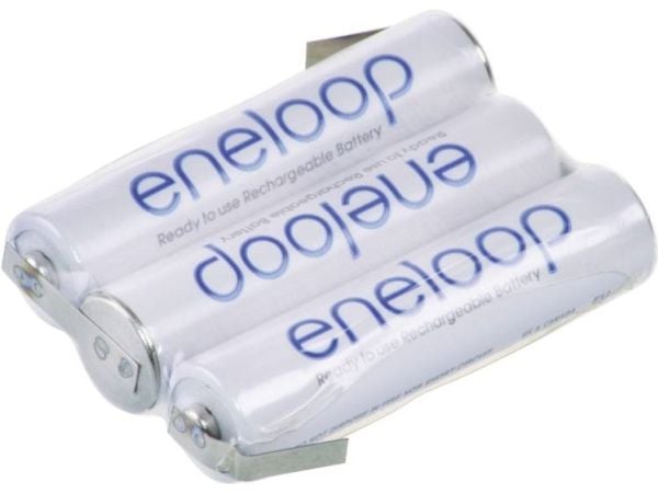 Panasonic eneloop F1x3 batteripakke (celler): 3 stk R03 (AAA) NiMH 3,6 V 750 mAh