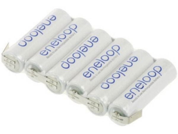 Panasonic eneloop F1x6 batteripakke R6 (AA) NiMH 7,2 V 1900 mAh