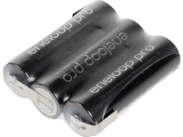 Panasonic eneloop Pro F1x3 batteripakke 3x R6 (AA) Z-loddelasche NiMH 3,6 V 2450 mAh