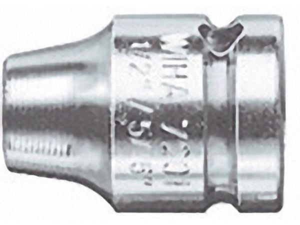 Wiha 7201, Connector, Grå, 2 hoder, 1/2", Imperisk, 1/4"