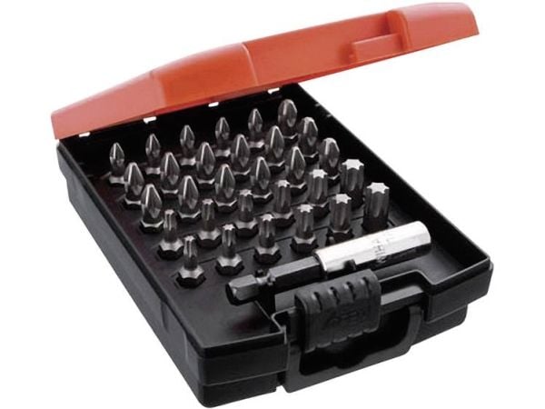 Wiha 36310, 31 stykker, Pozidriv, Torx, PZ 1, PZ 2, PZ 3, T10, T15, T20, T25, T30, T40, 274 g, 25,4 / 4 mm (1 / 4")