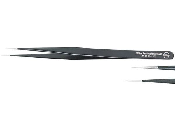 Wiha ZP 09 0 14, Kromnickelstål, Rostfritt stål, Svart, Rostfritt stål, 18 g, 135 mm, 1 styck