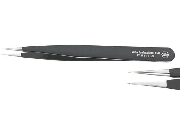 Wiha ZP 11 0 14, Kromnikkelstål, Rustfritt stål, Svart, Rustfritt stål, 20 g, 120 mm