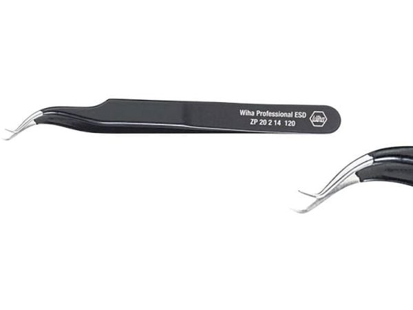 Wiha ZP 20 2 14, Sort, Rustfritt stål, 15 g, 120 mm