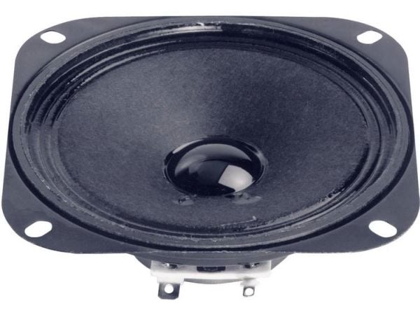 Visaton VS-R10S/4, 20 W, 30 W, 4 O, 100 - 13000 Hz, Sort, 102 mm