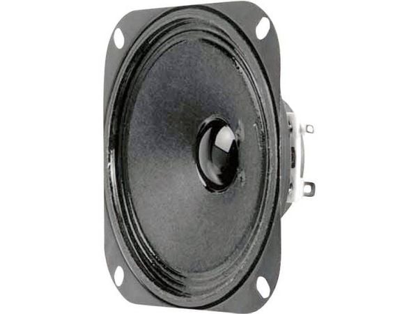 Visaton VS-R10S/8, 20 W, 30 W, 8 O, 100 - 13000 Hz, Sort, 102 mm