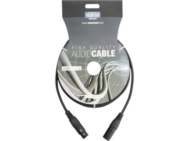 AH Cables KDMX15 DMX forbindelseskabel [1x XLR-plugg - 1x XLR-tilkobling] 15,00 m